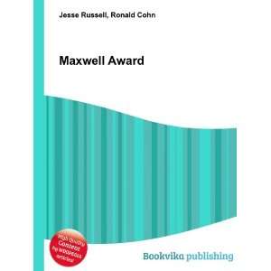  Maxwell Award Ronald Cohn Jesse Russell Books