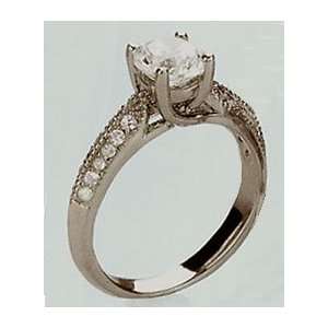  33 DIAMONDS ENGAGEMENT RING SOLITAIRE 0.50 cts Everything 
