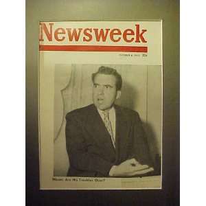 Richard Nixon October 6, 1952 Newsweek Magazine Professionally Matted 