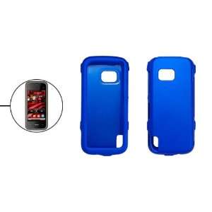  Gino Protector For Nokia 5230 Mobile Blue Rubberized Case 