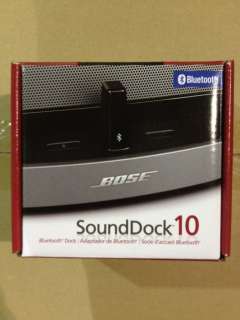 NEW in Box Bose SoundDock 10 Bluetooth Dock   Black 3108400000  