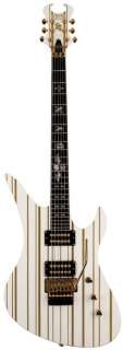 Schecter Synyster Gates Custom (SYN White w/Gold Stripe  