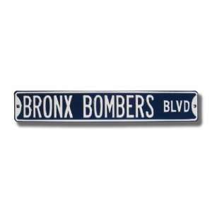  Bronx Bombers Blvd Sign