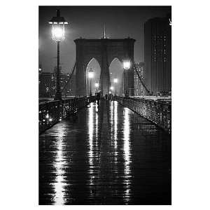  Brooklyn Bridge Finest LAMINATED Print Oleg Lugovsky 13x19 