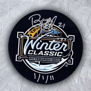  BROOKS LAICH 2011 Winter Classic SIGNED Puck w/ 1/1/11 