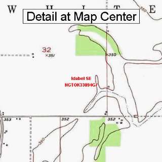   Map   Idabel SE, Oklahoma (Folded/Waterproof)