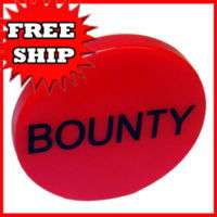 Bounty Poker Table Dealer Chip Button Blind Puck Chip  