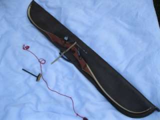 Vintage Wing Archery 68 28# RH Slim Line International Recurve Bow 