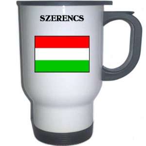 Hungary   SZERENCS White Stainless Steel Mug