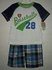 Carters Dream $28 NEW ~ Sz 4 Boys 2 pc Baseball Pajama 