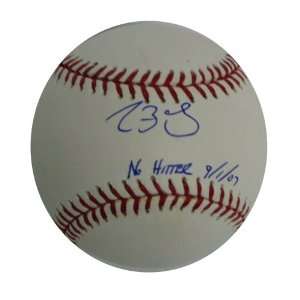  Autographed Clay Buchholtz Inscribed Baseball. MLB 