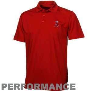 Cutter & Buck Los Angeles Angels of Anaheim Red Genre Performance Polo 