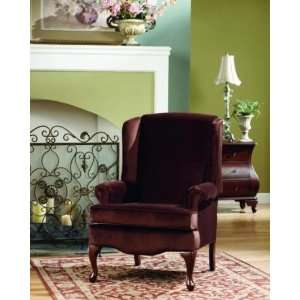  Buckingham Walnut Queen Anne Chair