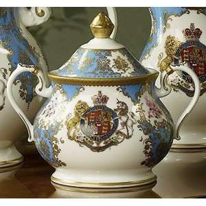  England Coat Of Arms Sugar Bowl Royal Collection Kitchen 