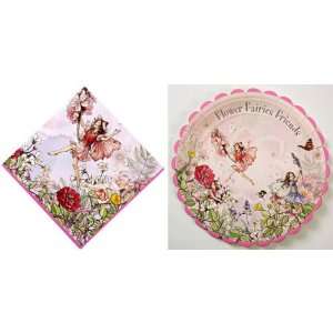   Fairies Large Paper Plates and Napkins By Meri Meri Toys & Games