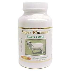  Super Placenta Swiss Lamb, 600mg, 90 Softgels Health 