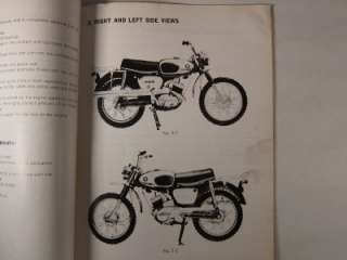 1971 Suzuki KT120 Trail Motorcycle Service Shop Manual  
