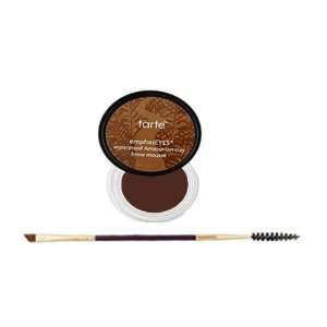  Tarte Emphaseyes Waterproof Brow Mousse in Rich Brown and 