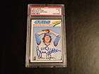 Bruce Sutter PSA/DNA AUTOGRAPH HOF 1977 77 Topps #144 S