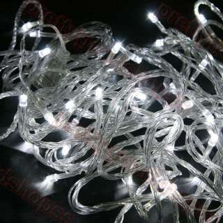White LED Rope String Light Party Garden Lighting Festival 10m 97 99 