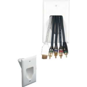  DATA COMM 45 001 IV 1 GANG RECESSED LOW VOLTAGE CABLE 