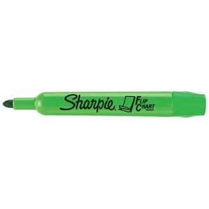  Sharpie Bullet Point Green Flip Chart Marker Pen (1 Each 