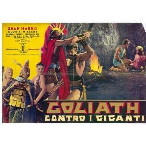  Goliath and the Giants (1961) 27 x 40 Movie Poster Italian 