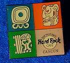 CANCUN ANCIENT MAYAN PYRAMID GUITAR Hard Rock Cafe PINS  