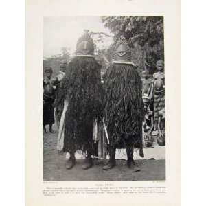  Members Bundu Order Seirra Leone Culture People Print 