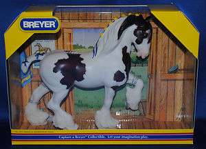 Breyer~Classic~2009~American Spotted Draft Horse~Shire~Pinto Drafter 