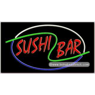 Sushi Bar Neon Sign  Grocery & Gourmet Food