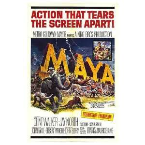  Maya Original Movie Poster, 27 x 41 (1966)