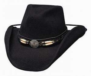 Bullhide Black Wool felt Cowboy Hat   Skynard  