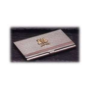  Scales of Justice Business Card Case Law Office Lawyer 