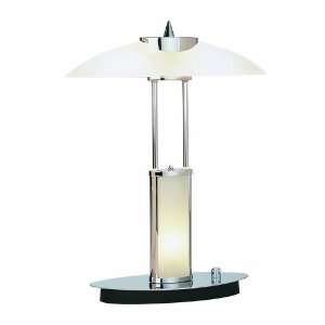  Lite Source LS 3797C/FRO Tycoon   Two Light Table Lamp 