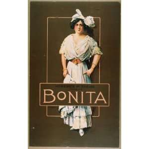  Poster Mortimer M. Theise presents Bonita 1910