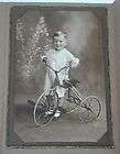 Photo Edwin Broadwater w New Tricycle 20s 30s Parkersburg, WV