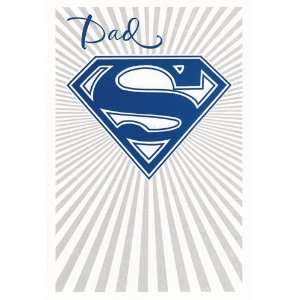    Greeting Card Birthday Superman Dad