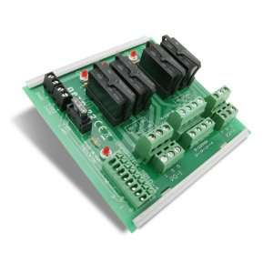Opto 22 SNAP TEX MR10 4   4 Point Breakout Board with Mechanical 