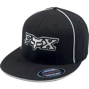  Fox Racing Protocol Flexfit Hat   2X Large/Black 