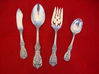 FRANCIS I BY REED & BARTON STERLING SILVER FLATWARE SET OLD MARKS 