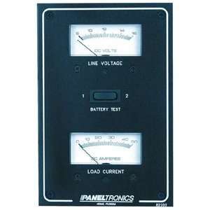   Standard DC Meter Panel w/Voltmeter & Ammeter