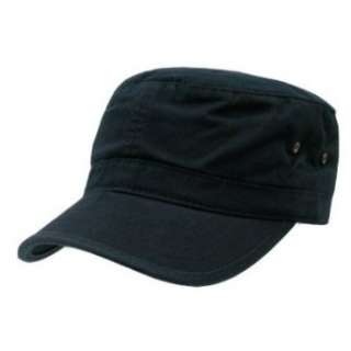  Military Cadet Hat   Black Clothing