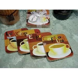   coaster set cafe   D`Lusso Collections (Set of 28) 