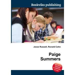  Paige Summers Ronald Cohn Jesse Russell Books