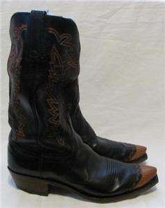   1883 5/4 Wing Tip Cowboy Boot Men sz 9 EE Buffalo AMAZING  