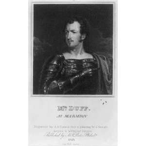   John Duff as Marmion, 1826, by A.B. Durand,J. Neagle
