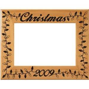  Laser Engraved Wood Christmas Holiday Photo / Picture 