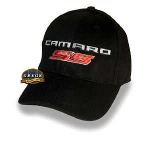  Camaro SS Hat Cap Black Chevrolet Chevy (Apparel Clothing 