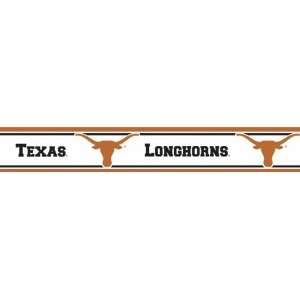   RBP TEX Texas Longhorns Licensed Peel N Stick Border Toys & Games